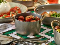 Vintage Steel Mini Casserole Dish